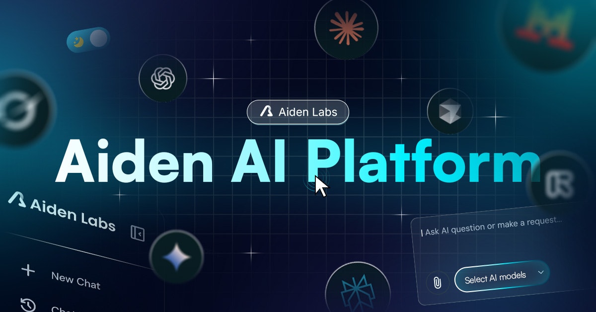 Aiden ai प्लेटफ़ॉर्म - 1 क्लिक में अनुसंधान, लिखें, बनाएं और स्वचालित करें मीडिया 2