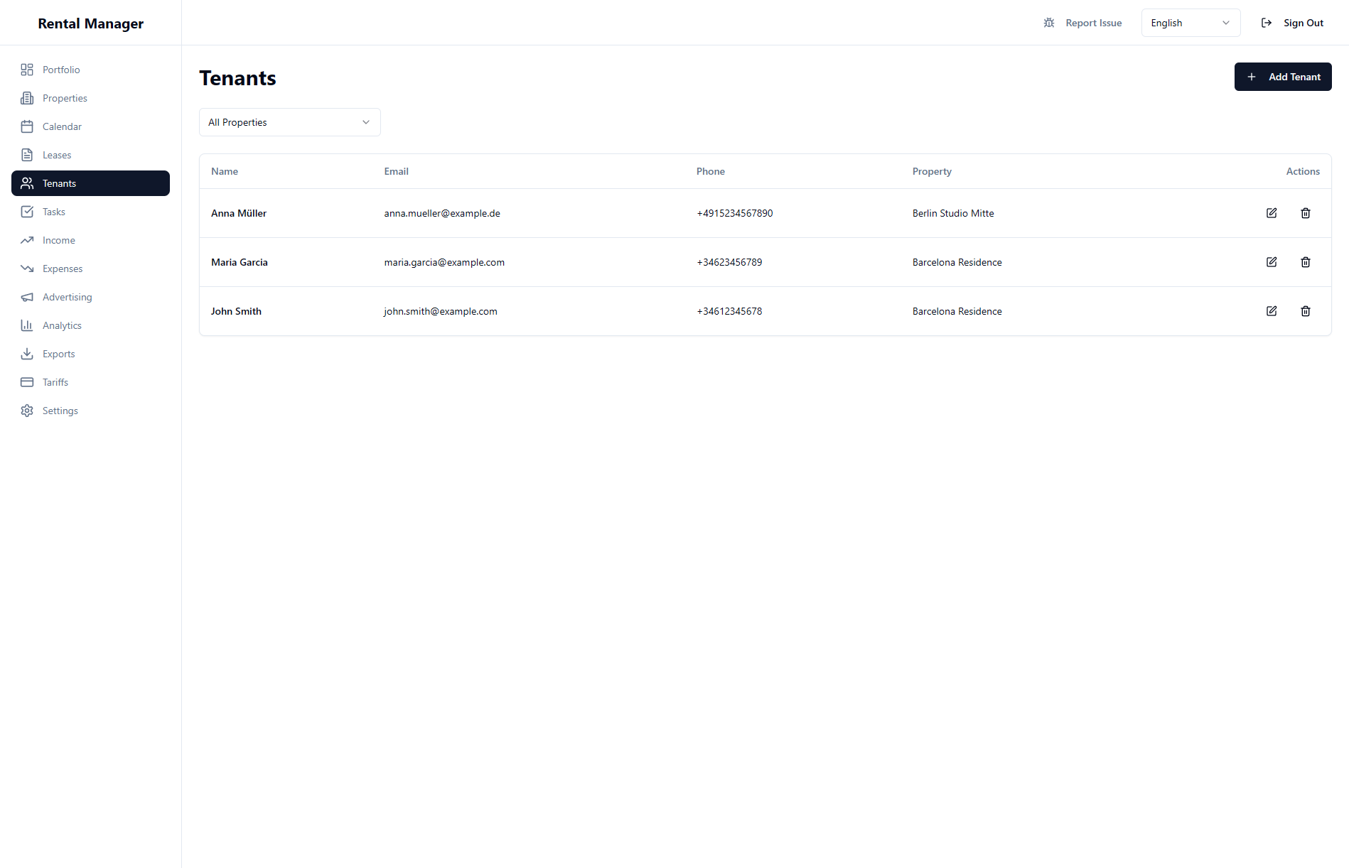 Rental Manager gallery image