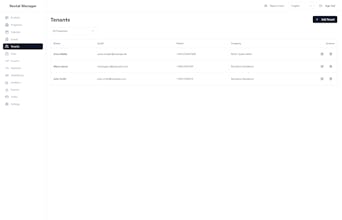 Rental Manager gallery image