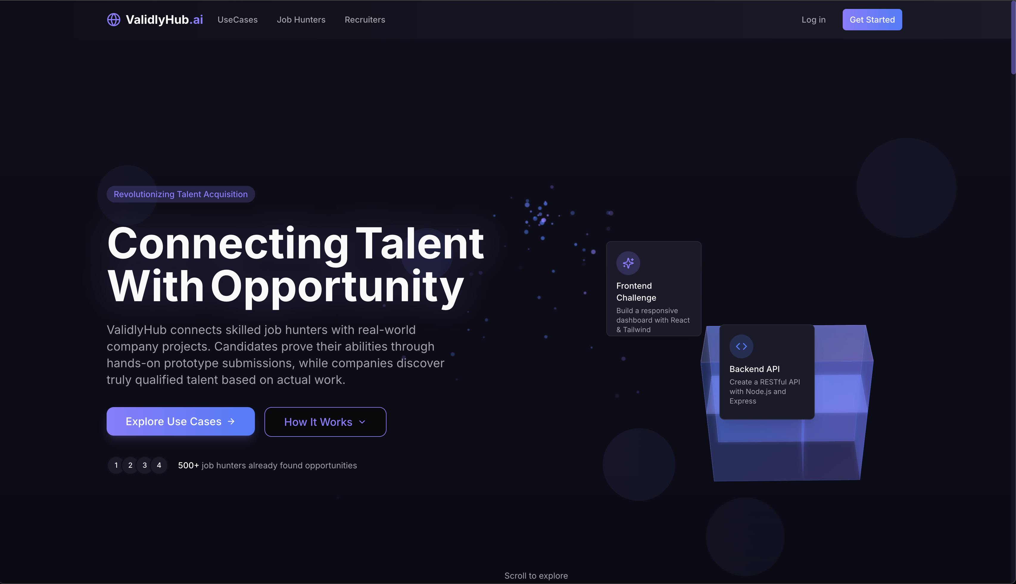 ValidlyHub.ai - 공공 사용 사례 미디어 1