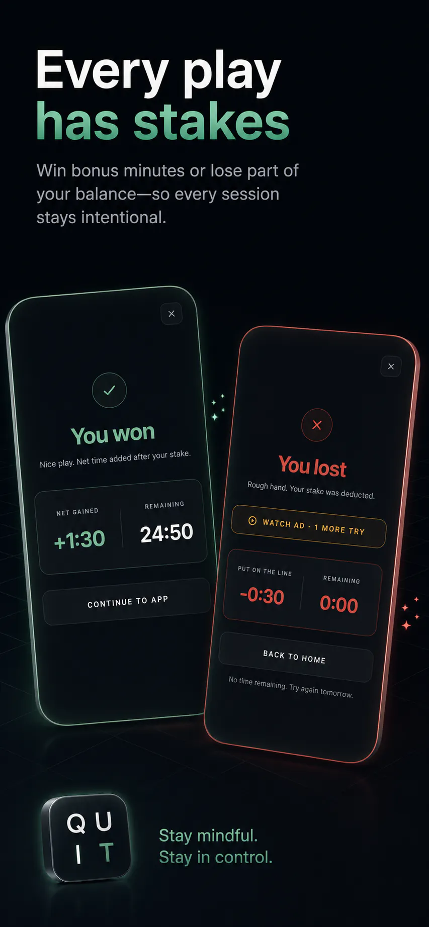QUIT DOOMSCROLLING & Gamble screen Time gallery image