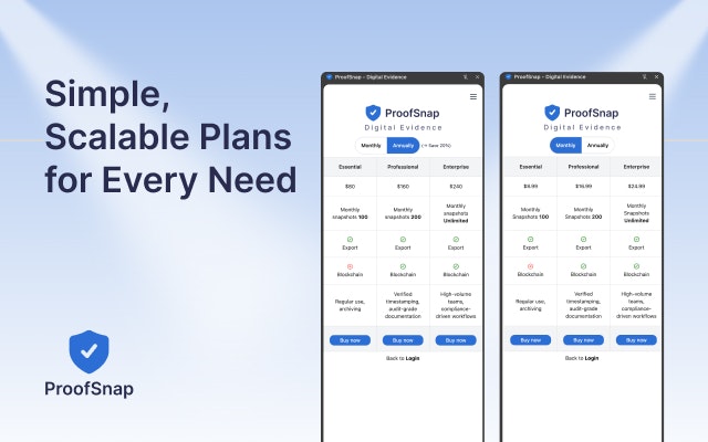 ProofSnap - Digital Evidence gallery image