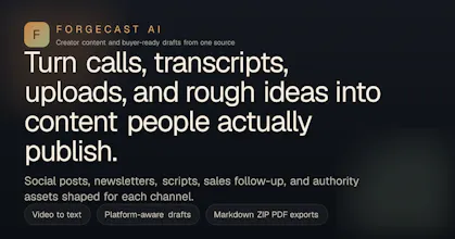 ForgeCast AI gallery image