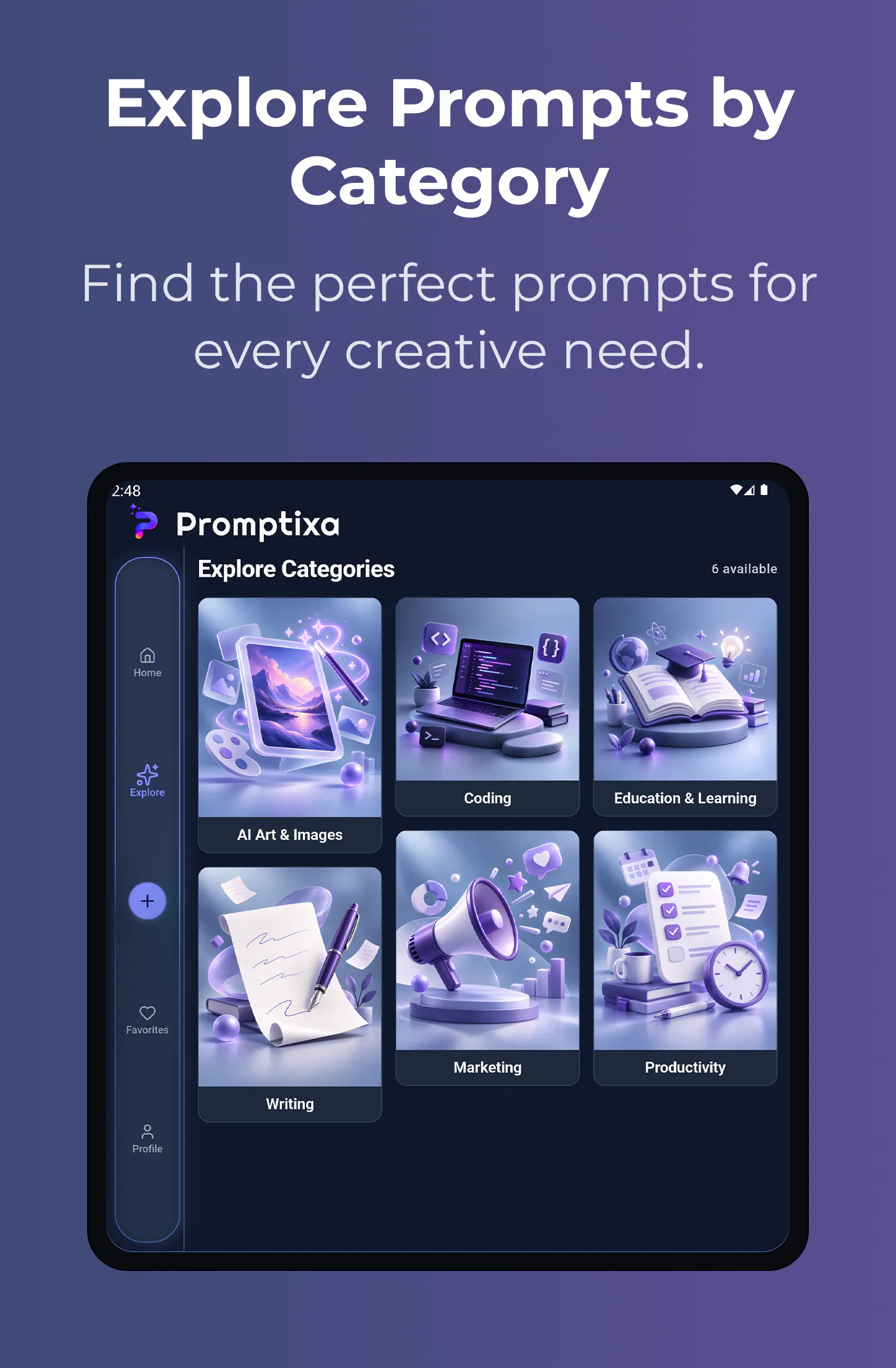Promptixa: AI Prompt Community gallery image