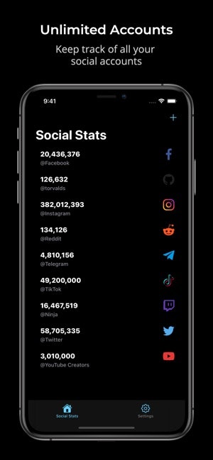 Social Stats Widget gallery image