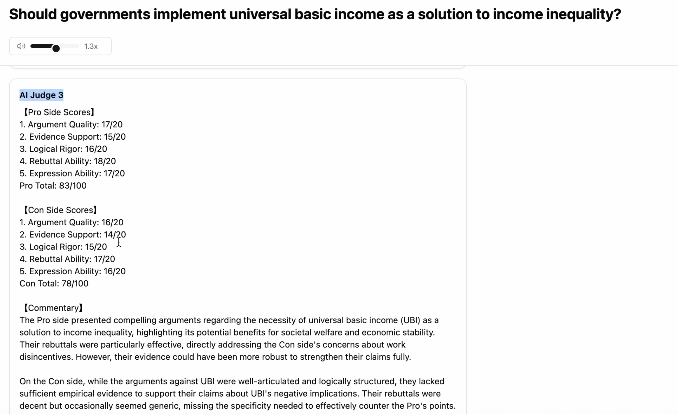 AI Debate Arena - Screenshot 5 preview