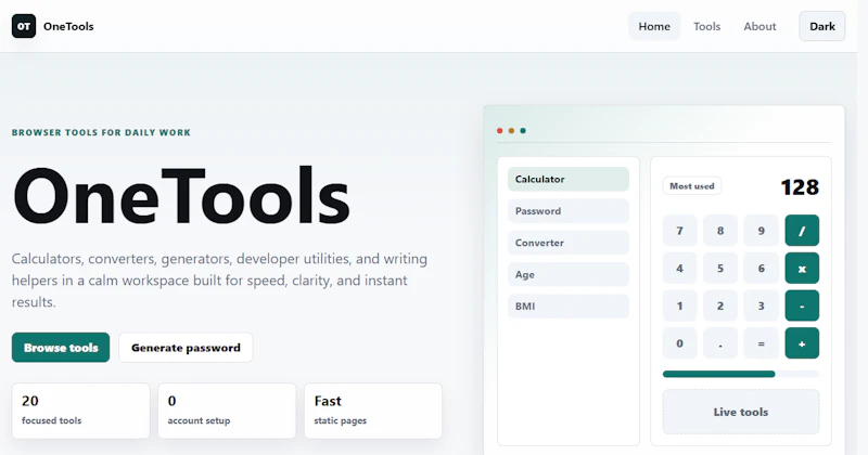 OneTools screenshot 3