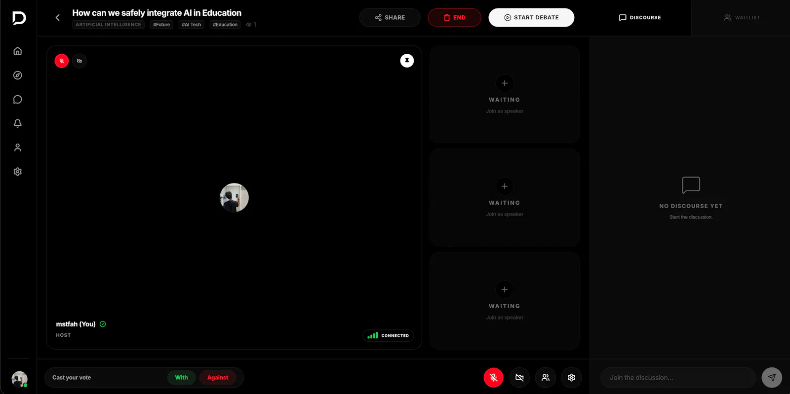 Debate screenshot 2