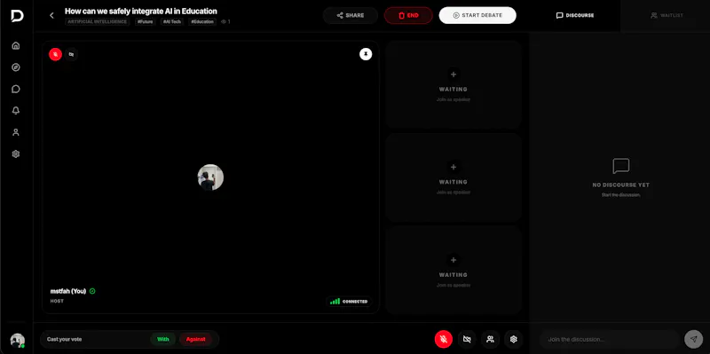 Debate screenshot 2