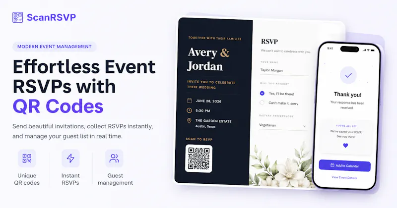 ScanRSVP launches free for all screenshot 1