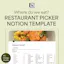 Where Do We Eat? Restaurant Picker