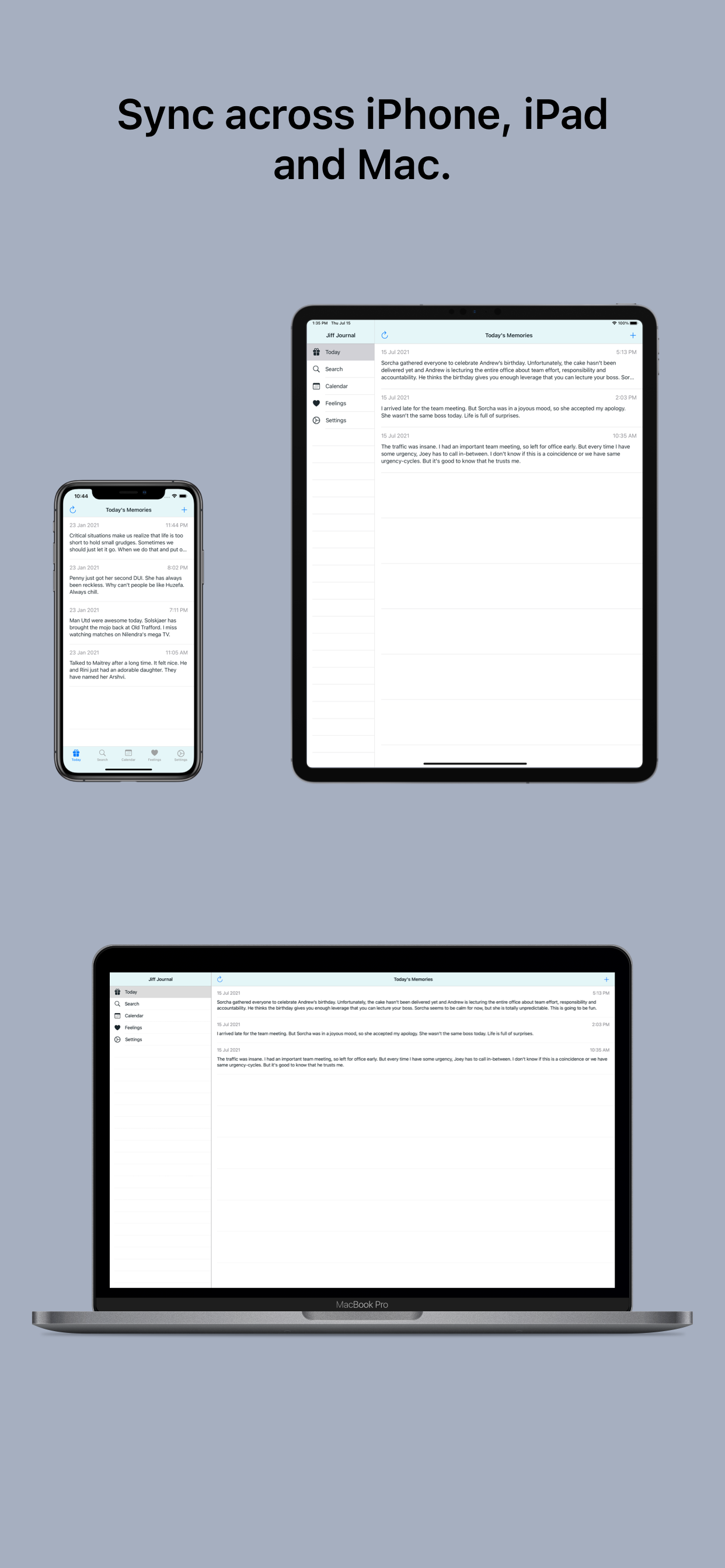 Jiff Journal gallery image
