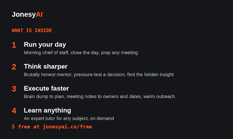 JonesyAI screenshot 2
