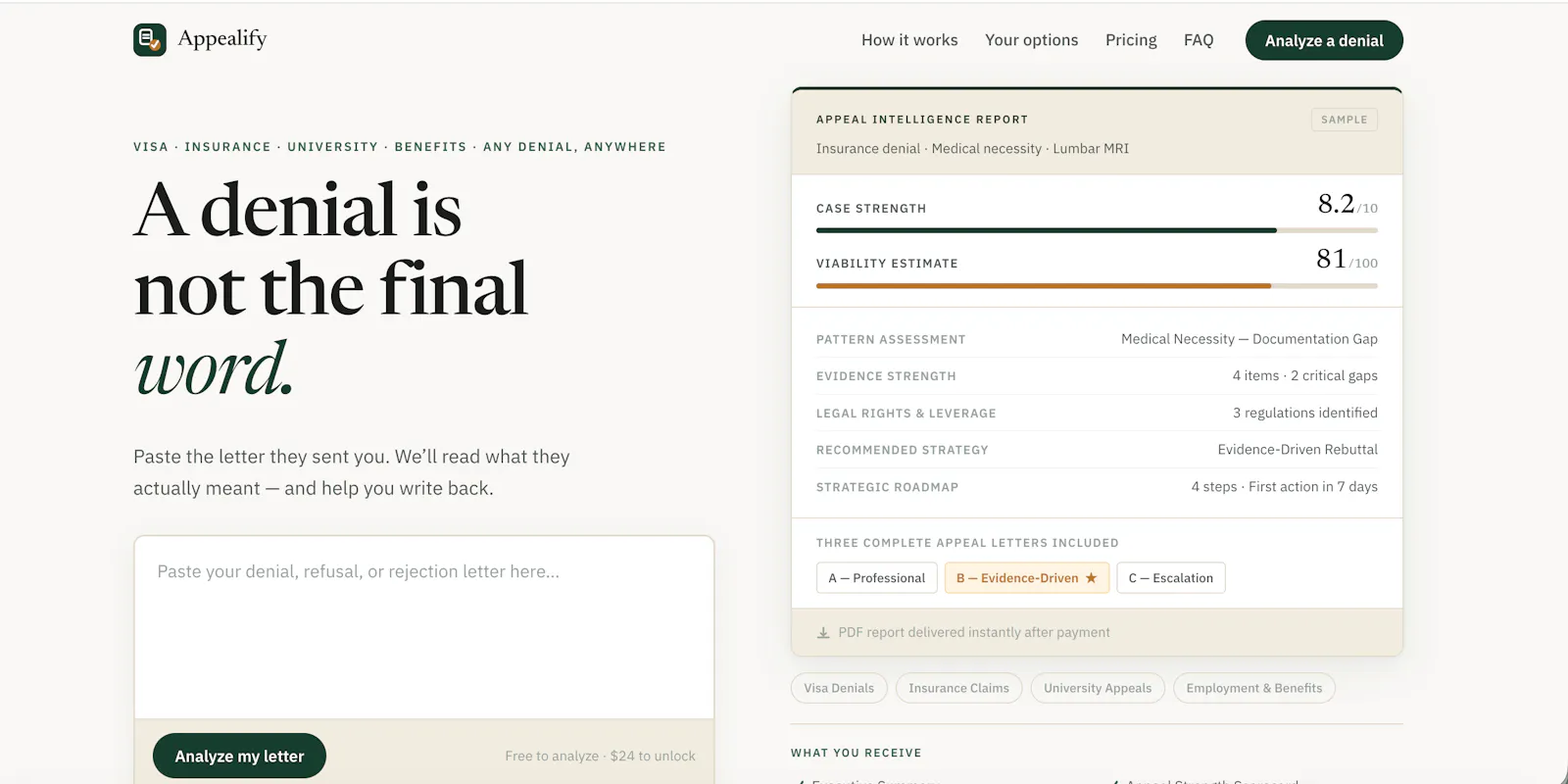 Appealify screenshot 1