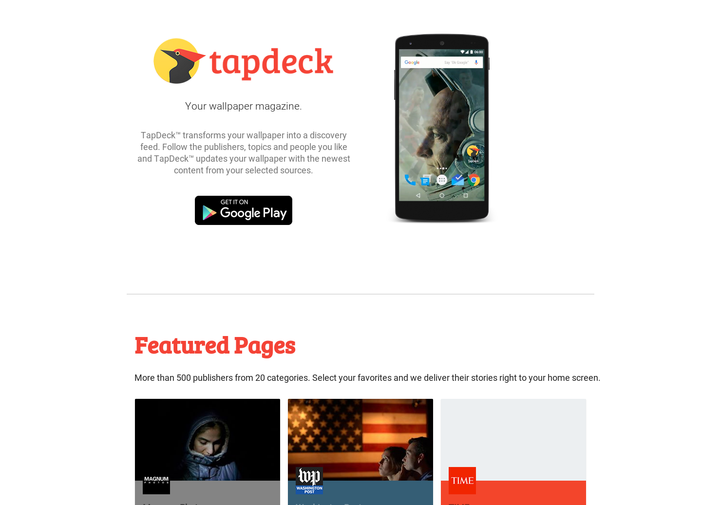 TapDeck gallery image