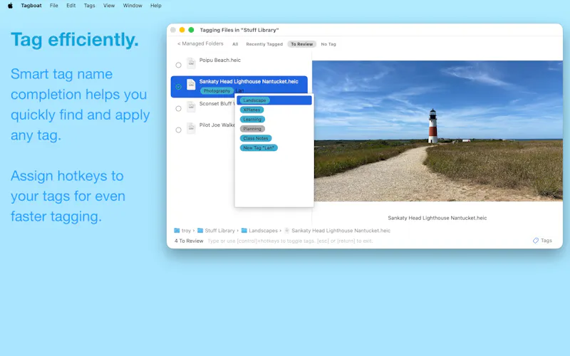 Tagboat File Tagger screenshot 5
