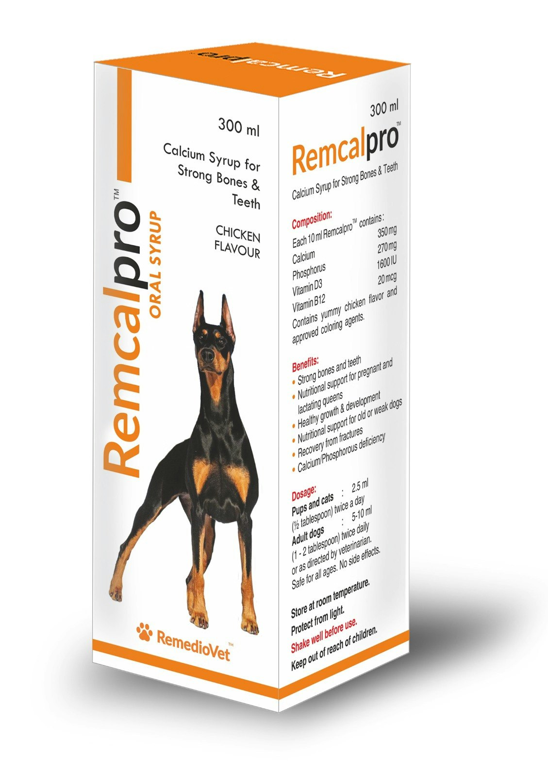 Calcium Syrup For Dogs & Cats