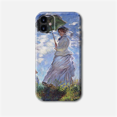 Woman with a Parasol by Claude Monet