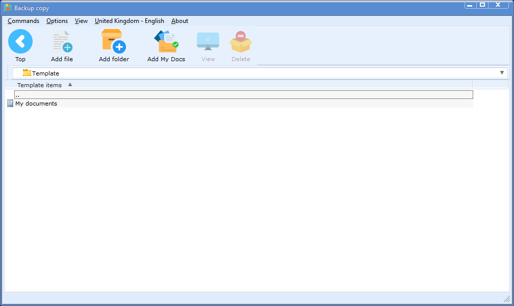 Ainvo Backup Copy media 1
