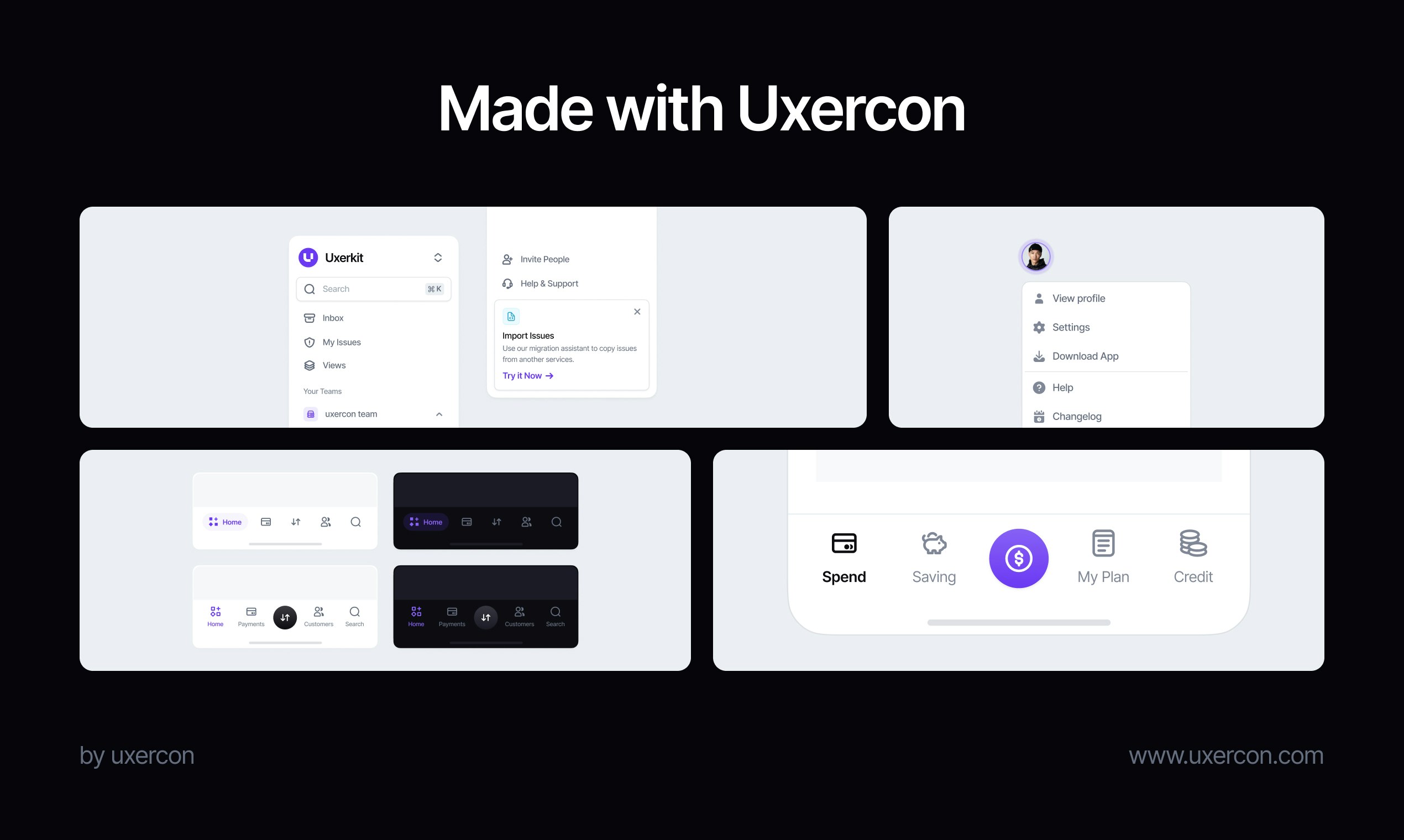 Uxercon आइकन लाइब्रेरी - प्रो - अपने डिजाइन के पूरक के लिए पूरी तरह से तैयार किया गया। मीडिया 5