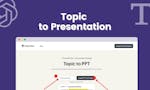 Topic To Presentation by MagicSlides image