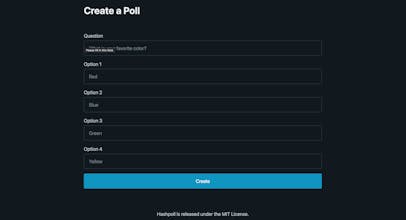 Hashpoll gallery image