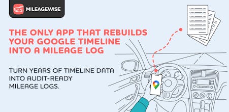 Mileage Log from Google Maps App gallery image