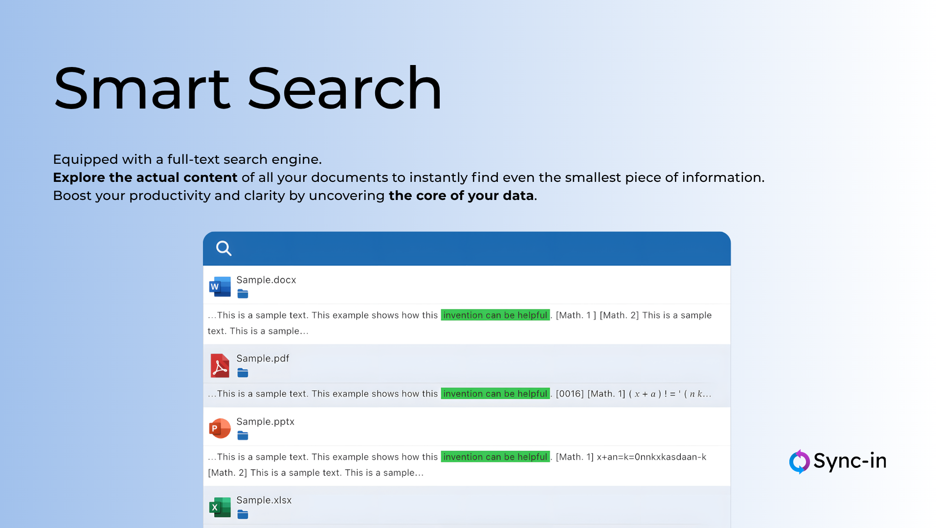 Sync-in gallery image