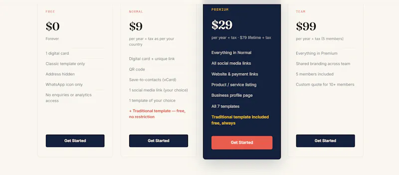 DBC Card screenshot 2