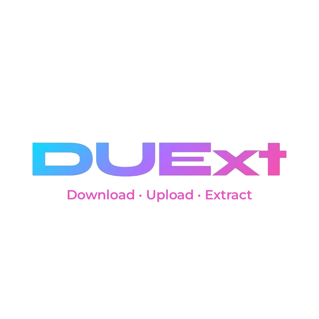DUExt — Download · Upload · Extract