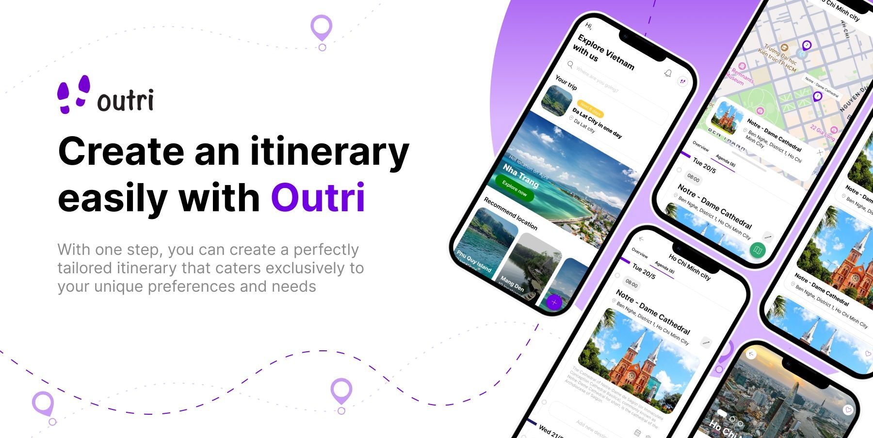 Utry - Rendi itinerario in vietnamita con 1000 posti media 1