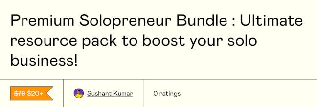 Premium Solopreneur Bundle gallery image