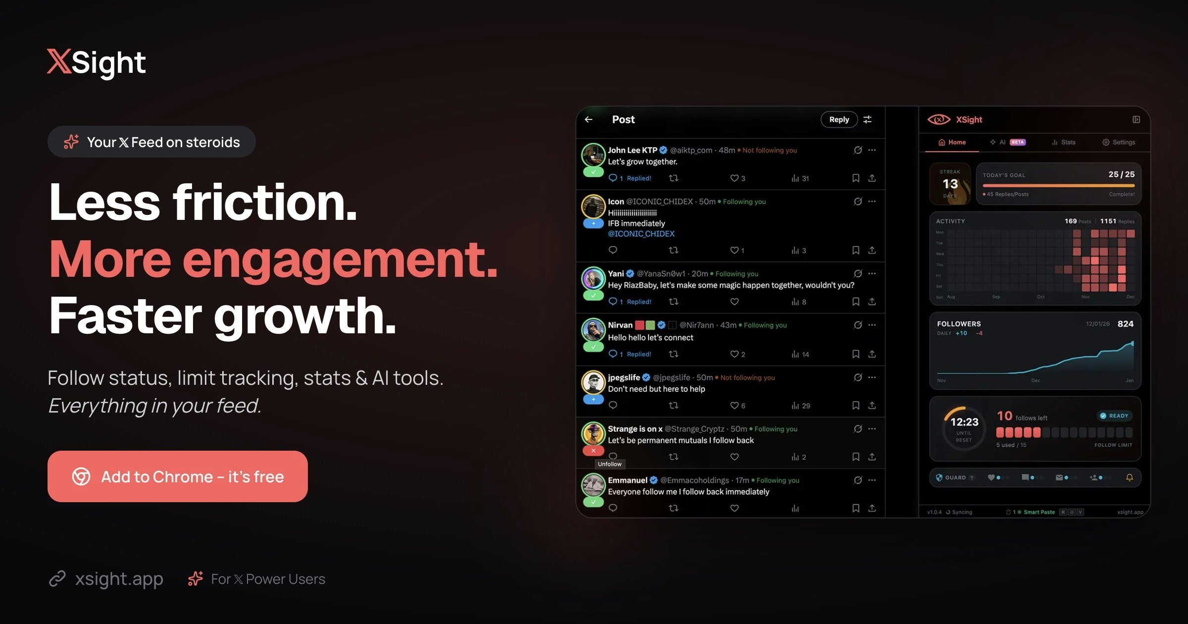 XSight - 𝕏 Growth Tool gallery image