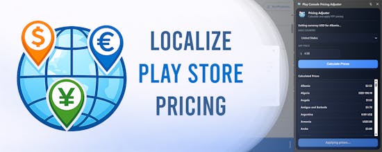Play Console Pricing Adjuster gallery image