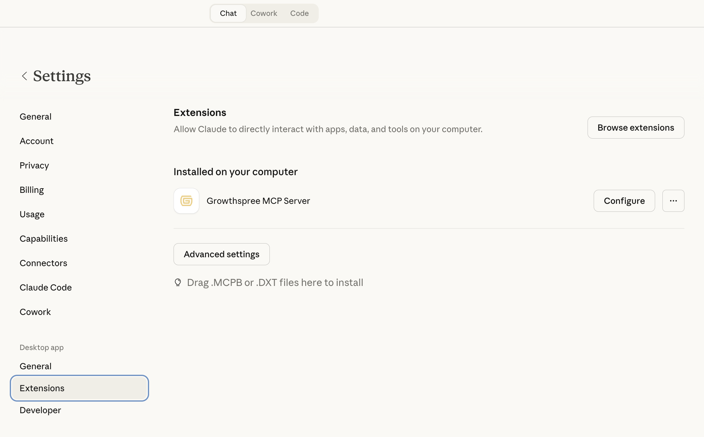 GrowthSpree's LinkedIn Ads MCP - Screenshot 5 showing product features and functionality