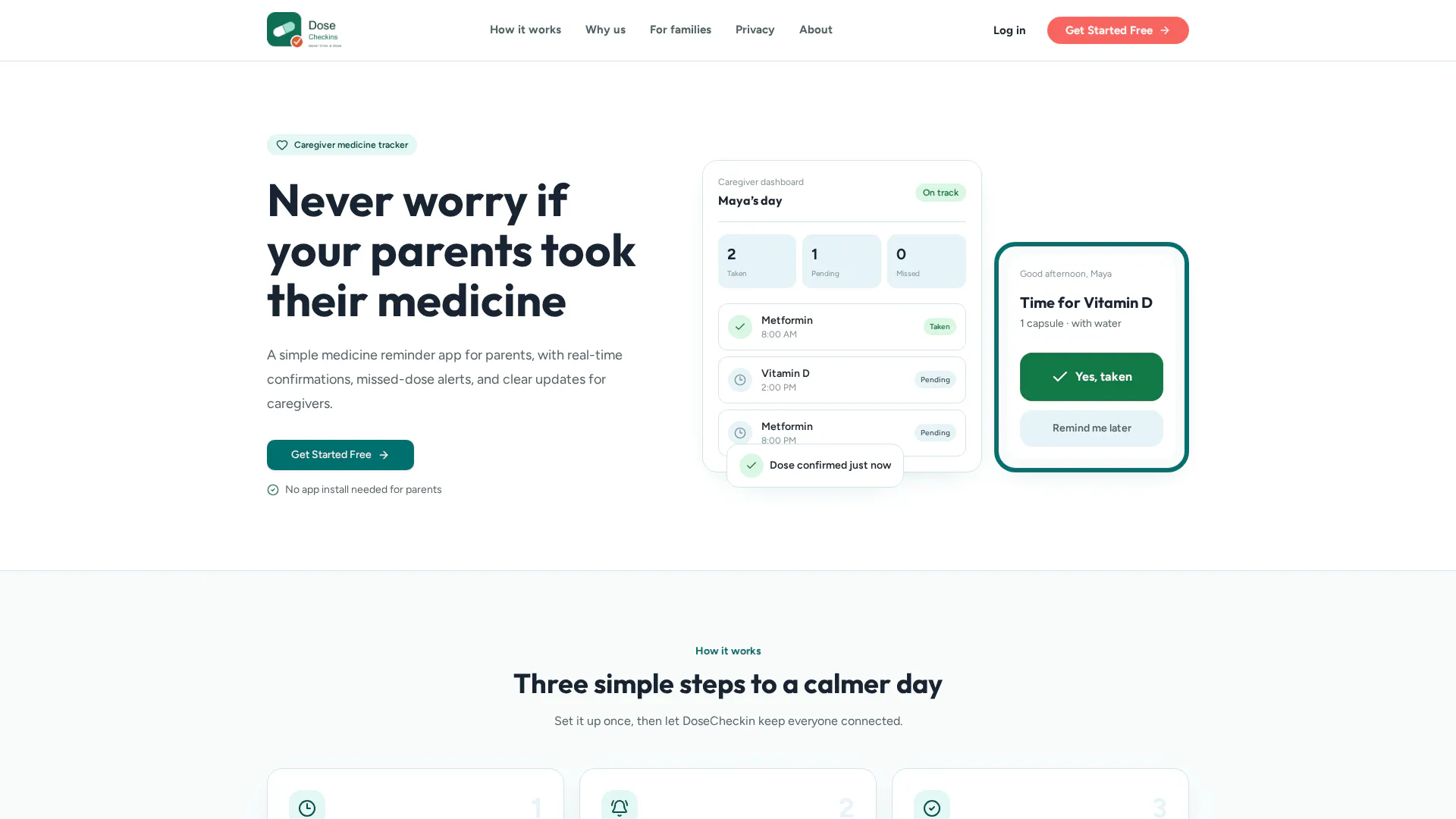 DoseCheckin gallery image