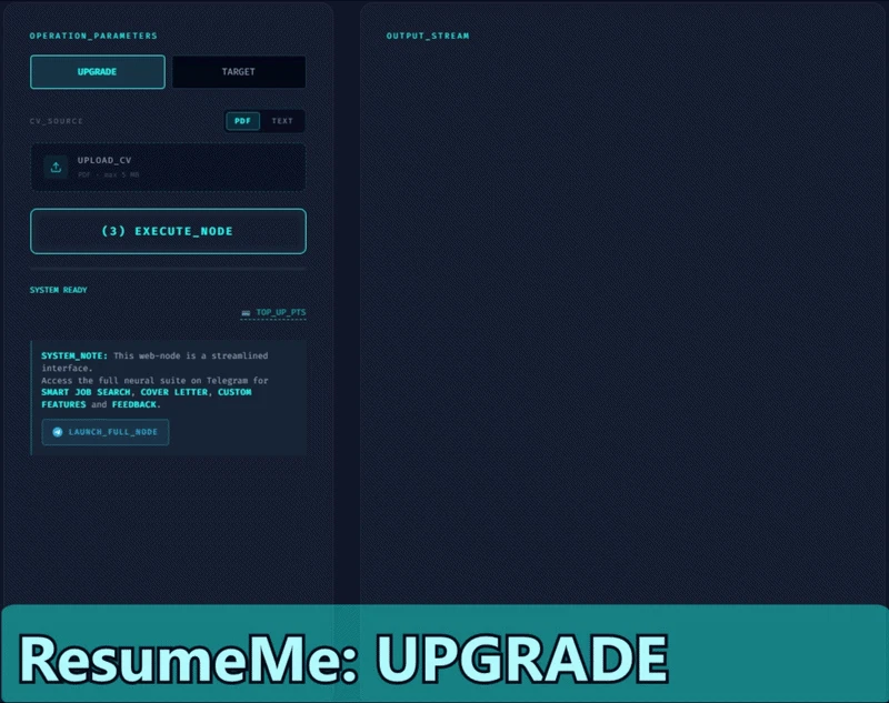 ResumeMe screenshot 1