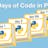 #100DaysOfCode in Python course