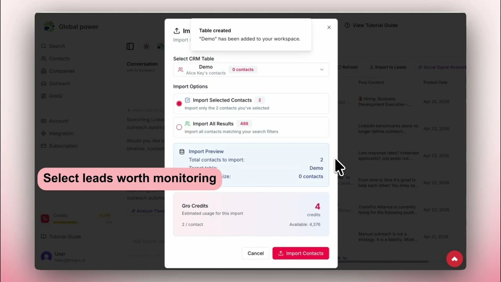 Gro v2 screenshot 1 (video preview)