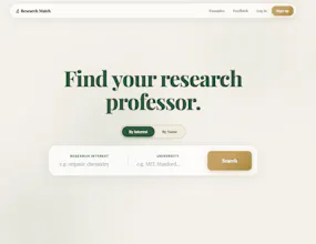 Research Match gallery image