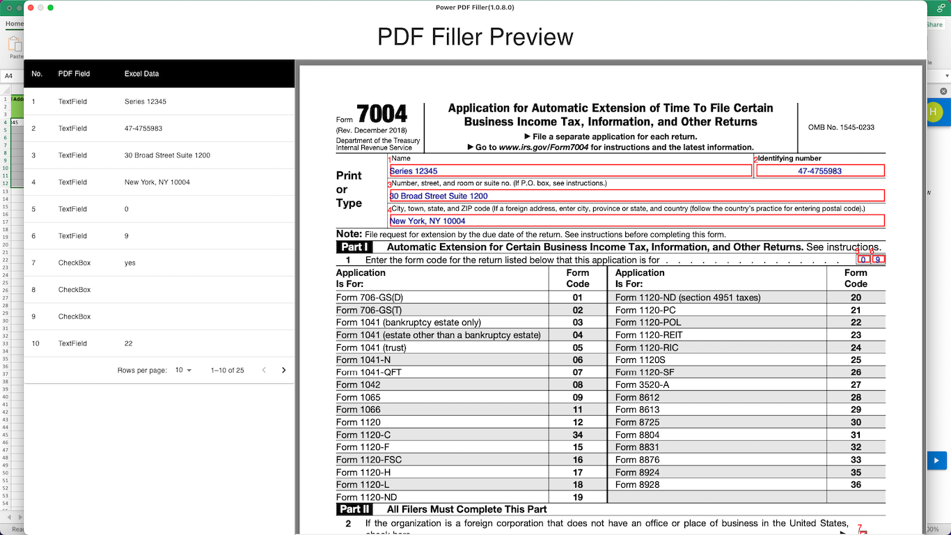 Power PDF Filler add-in for Excel media 3