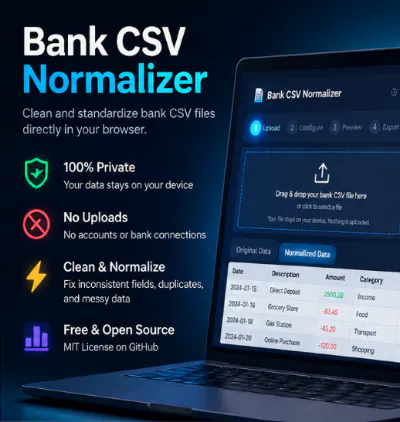 Bank CSV Normalizer gallery image
