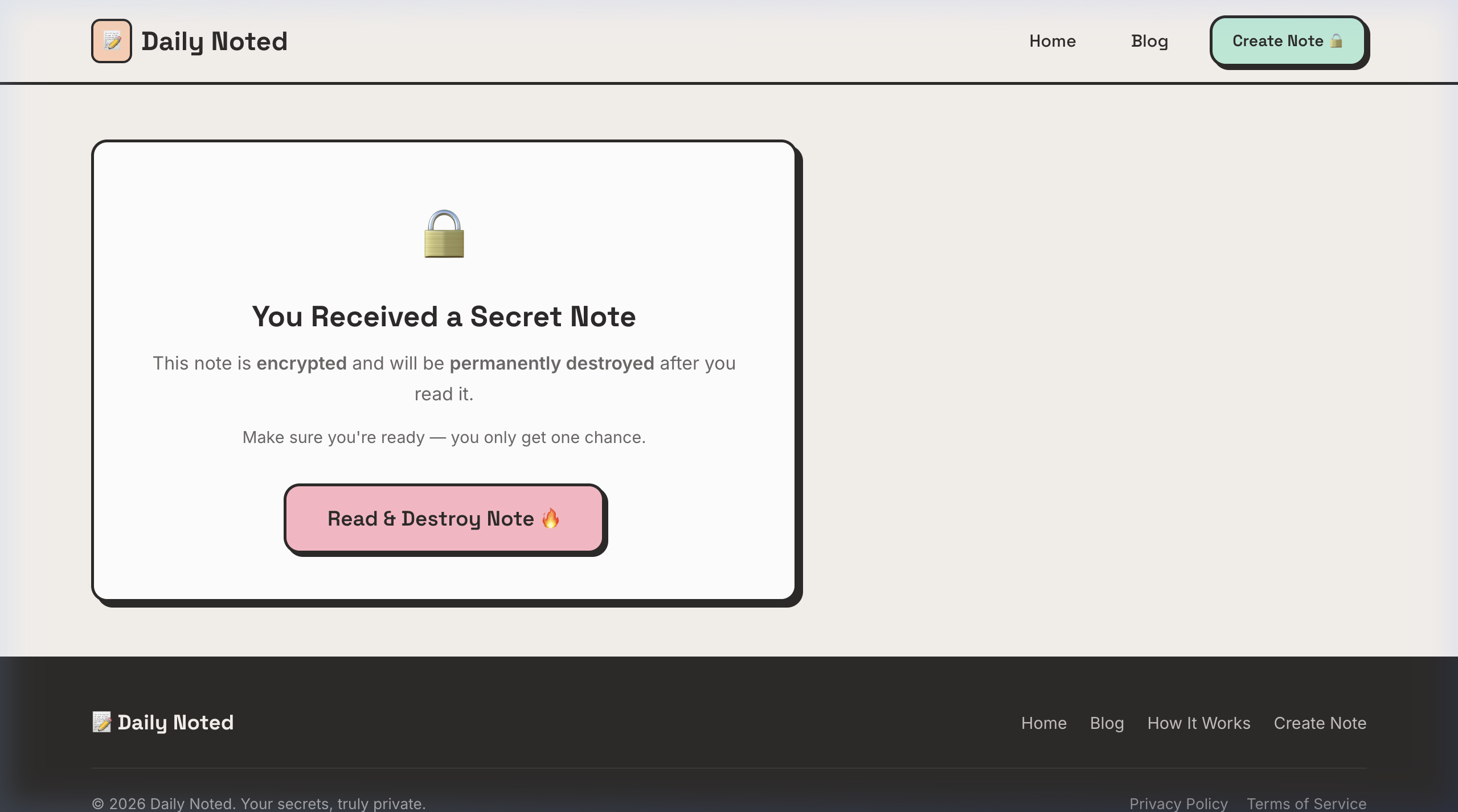 Daily Noted - Screenshot 4 showing product features and functionality
