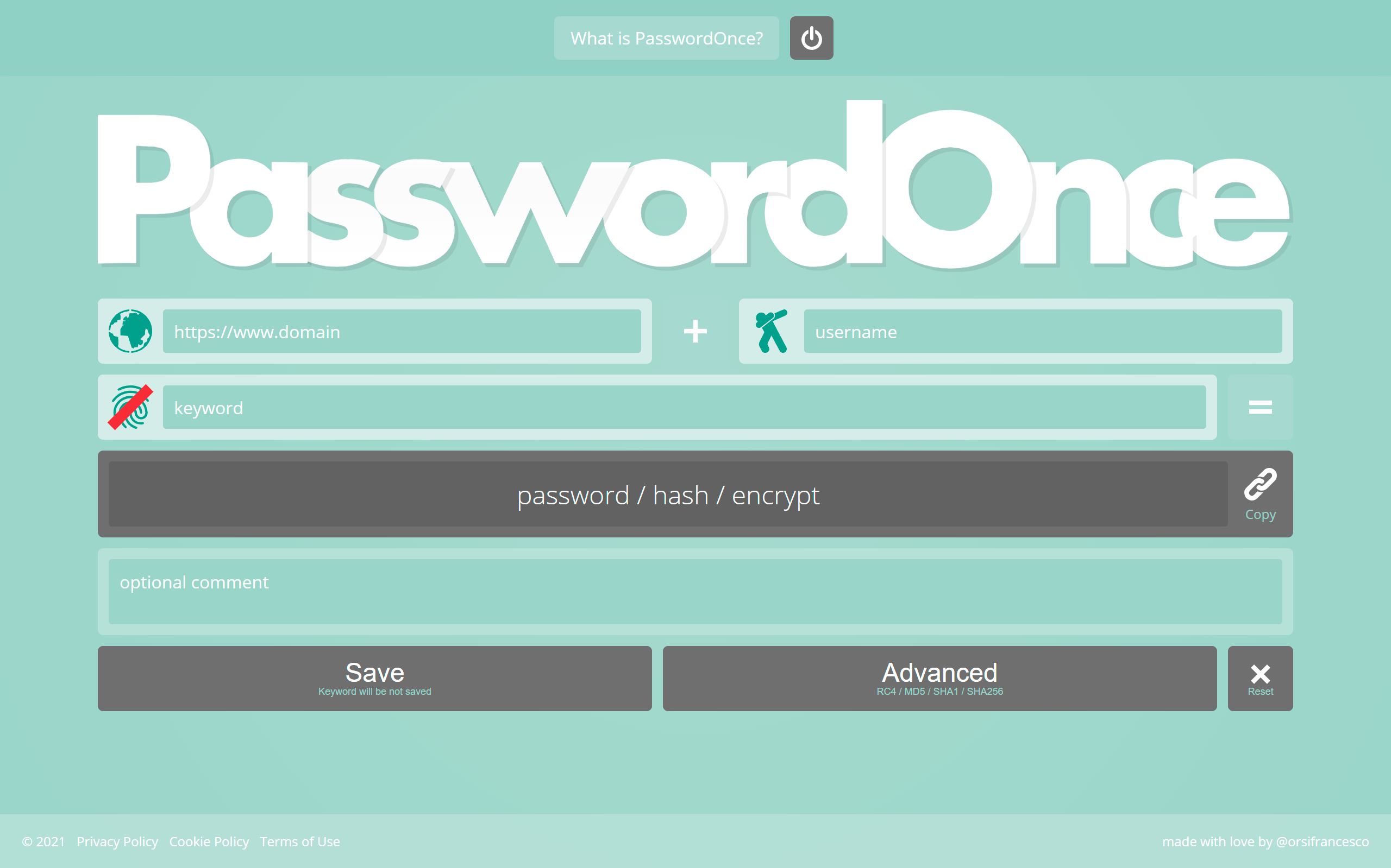 Password Once gallery image