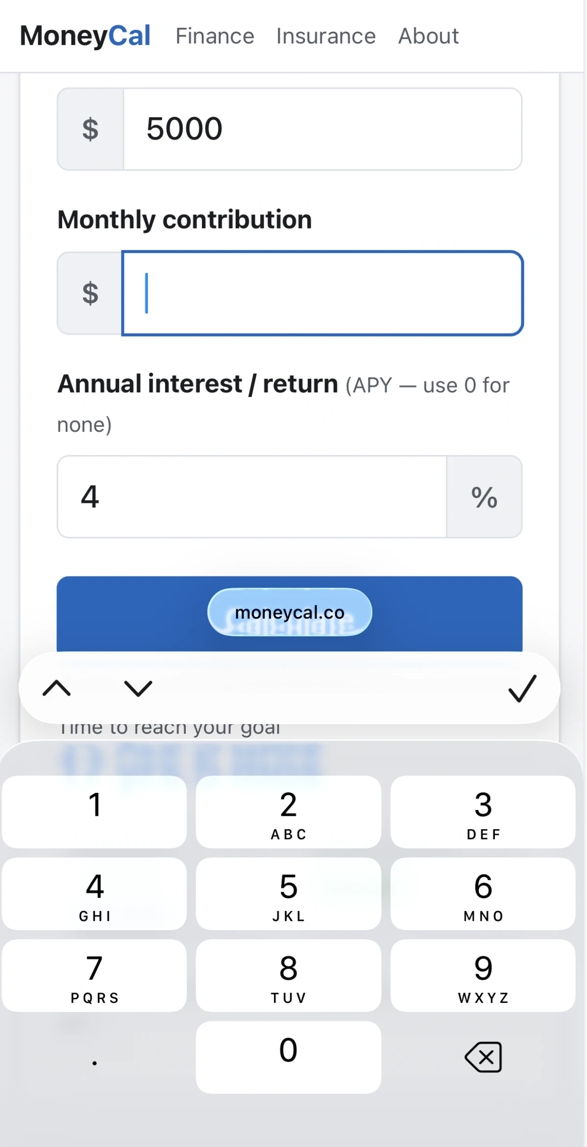MoneyCal 截图 3