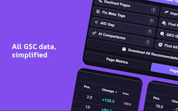 Search Console Insights Extension gallery image