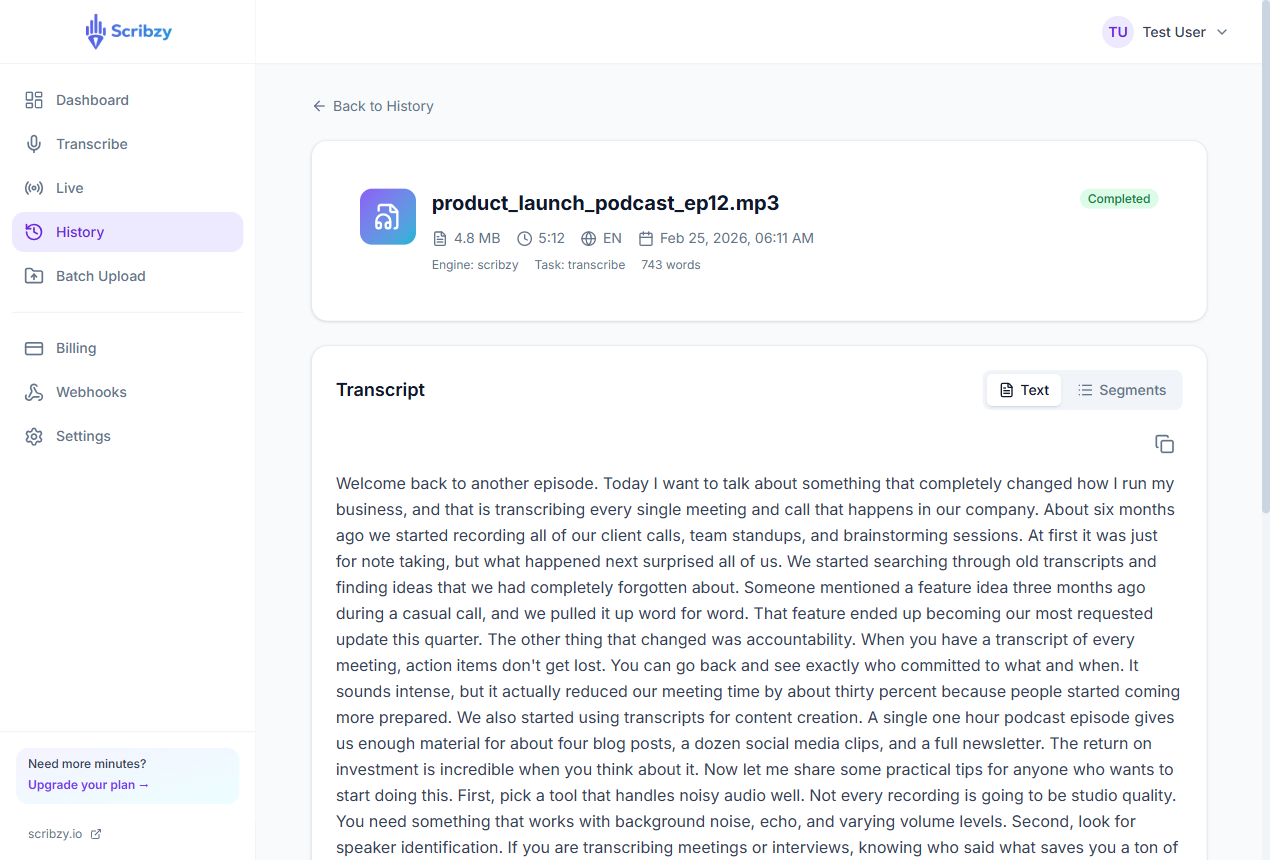 Scribzy - Screenshot 2 showing product features and functionality