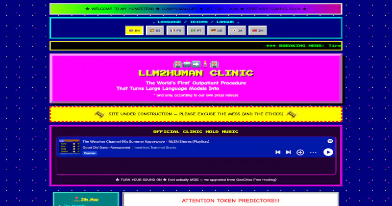 LLM2HUMAN Clinic screenshot 1