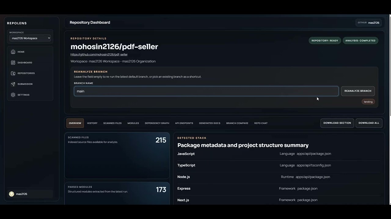 RepoLens gallery image