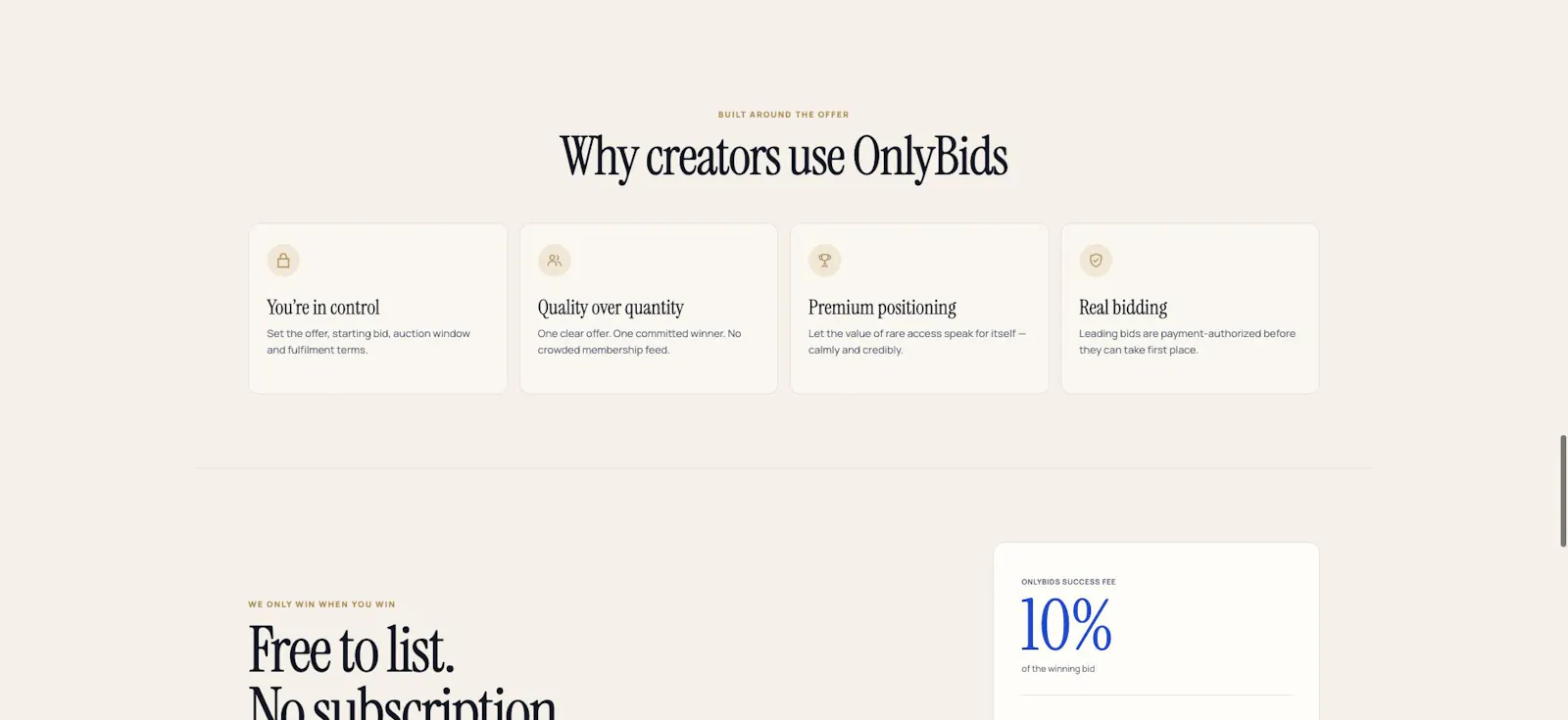 ONLYBIDS.WIN screenshot 2